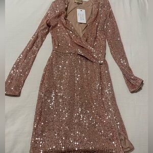 Sequin Mini Dress